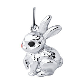 Подвеска SOKOLOV - Серебро 925, Эмаль (арт. 94033048)