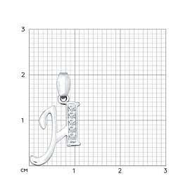 Подвеска SOKOLOV - Серебро 925, Фианит (арт. 94030453)