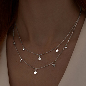 Колье SOKOLOV - Серебро 925, Фианит (арт. 94070678)