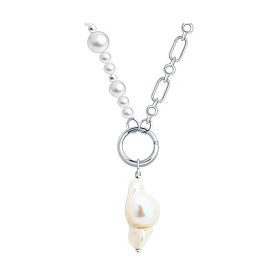 Колье SOKOLOV - Серебро 925, Жемчуг имитация, Жемчуг синтетический (арт. 92070129)
