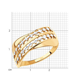 Кольцо SOKOLOV - Золото 375 (арт. 018636-4)