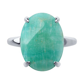 Кольцо Diamant - Серебро 925, Амазонит (арт. 94-310-00972-1)