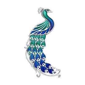 Брошь SOKOLOV - Серебро 925, Фианит, Эмаль (арт. 94040355)