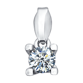 Подвеска SOKOLOV - Серебро 925, Фианит (арт. 94031274)