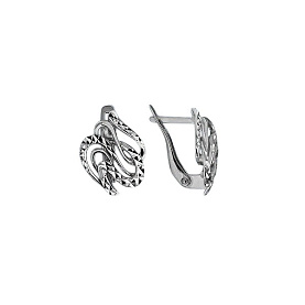 Серьги Аквамарин - Серебро 925 (арт. 31665.5)