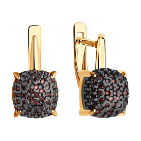 Серьги Diamant - Серебро 925, Фианит (арт. 93-120-01827-2)