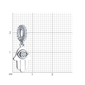 Подвеска SOKOLOV - Серебро 925, Фианит (арт. 94033084)
