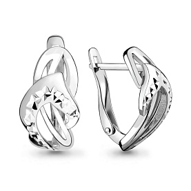 Серьги Аквамарин - Серебро 925 (арт. 33369.5)