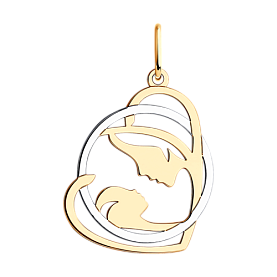 Подвеска Diamant - Золото 585 (арт. 51-130-01640-1)