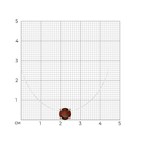 Колье SOKOLOV - Серебро 925, Гранат (арт. 92070055)
