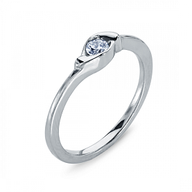 Кольцо Platinum Lab. - Платина 950, Бриллиант (арт. ПК-011-01)