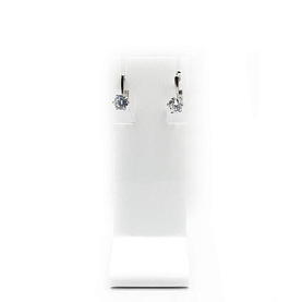 Серьги Фиделис - Серебро 925, Фианит (арт. SET17909E)
