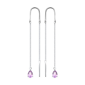 Серьги SOKOLOV - Серебро 925, Аметист (арт. 92022188)