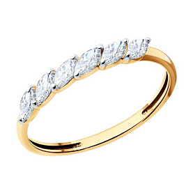 Кольцо SOKOLOV - Серебро 925, Фианит (арт. 93011148)