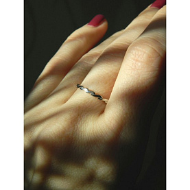 Кольцо Галатея - Серебро 925 (арт. 2863)