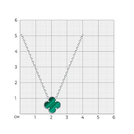 Колье SOKOLOV - Серебро 925, Малахит (арт. 83070064)