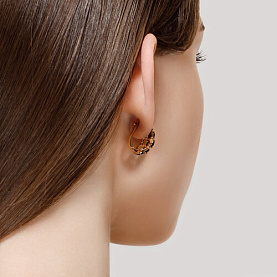 Серьги SOKOLOV - Золото 375, Синтетический сапфир (арт. 37724565)