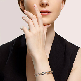 Браслет SOKOLOV - Серебро 925, Фианит (арт. 94050009)