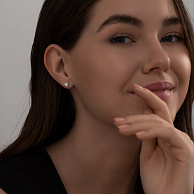 Серьги SOKOLOV - Серебро 925, Фианит (арт. 94022971)