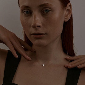 Колье SOKOLOV - Серебро 925, Фианит (арт. 94070750)