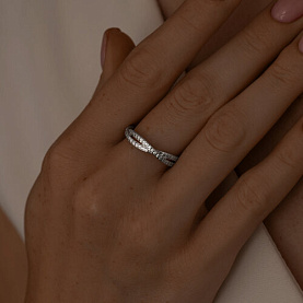 Кольцо SOKOLOV - Серебро 925, Фианит (арт. 94013754)