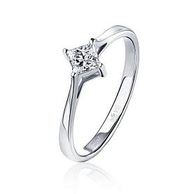 Кольцо Platinum Lab. - Платина 950 (арт. ПК-101-01)