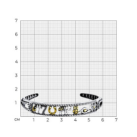 Браслет Diamant - Серебро 925 (арт. 95-150-01844-1)