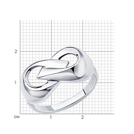 Кольцо Diamant - Серебро 925 (арт. 94-110-00601-1)