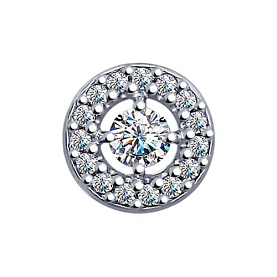 Подвеска SOKOLOV - Серебро 925, Фианит (арт. 94031942)