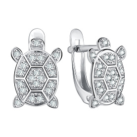 Серьги Talant - Серебро 925, Фианит (арт. 13-72-0001-27128)