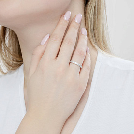 Кольцо SOKOLOV - Серебро 925, Фианит (арт. 94011536)