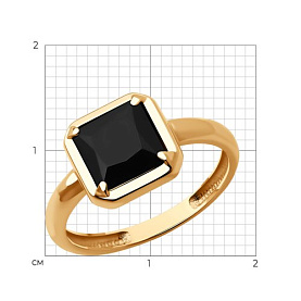 Кольцо Diamant - Серебро 925, Оникс (арт. 93-310-01915-1)