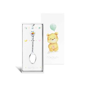 Ложка SOKOLOV - Серебро 925, Эмаль (арт. 2304010070)