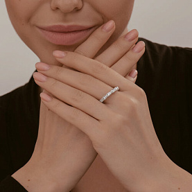 Кольцо SOKOLOV - Серебро 925, Фианит (арт. 94014207)