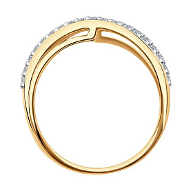 Кольцо SOKOLOV - Серебро 925, Фианит (арт. 93010577)