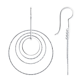 Серьги SOKOLOV - Серебро 925 (арт. 94024357)