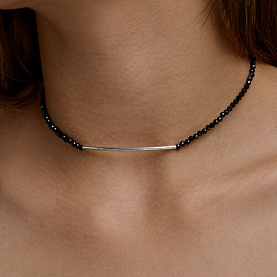 Колье Diamant - Серебро 925, Шпинель (арт. 94-370-00216-1)