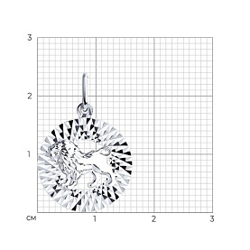 Подвеска Diamant - Серебро 925 (арт. 94-130-00156-1)