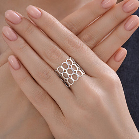 Кольцо Diamant - Серебро 925 (арт. 94-110-00044-1)