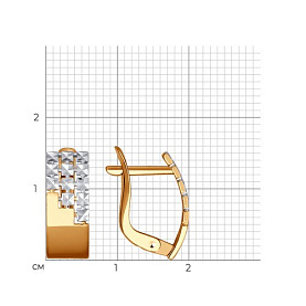 Серьги SOKOLOV - Золото 375 (арт. 027363-4)