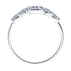 Кольцо SOKOLOV - Серебро 925, Фианит (арт. 94011484)