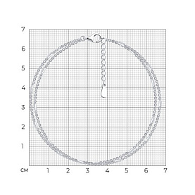 Браслет SOKOLOV - Серебро 925 (арт. 94051540-91)