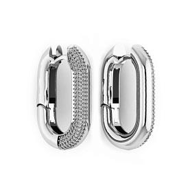 Серьги POKROVSKY - Серебро 925, Фианит (арт. 0202195-00775)