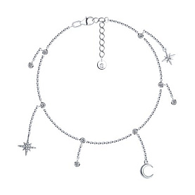 Браслет SOKOLOV - Серебро 925, Фианит (арт. 94051254)