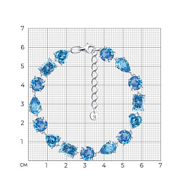 Браслет SOKOLOV - Серебро 925, Фианит (арт. 94051648)
