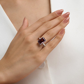 Кольцо SOKOLOV - Серебро 925, Фианит (арт. 94014818)