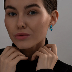 Серьги SOKOLOV - Серебро 925, Эмаль (арт. 94025997)