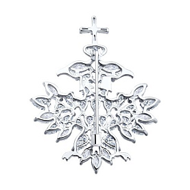 Брошь SOKOLOV - Серебро 925, Фианит (арт. 94040350)