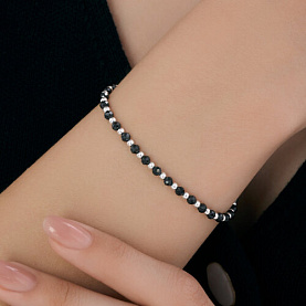 Браслет Diamant - Серебро 925, Шпинель (арт. 94-350-00109-1)