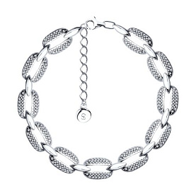 Браслет SOKOLOV - Серебро 925, Фианит (арт. 94050909)